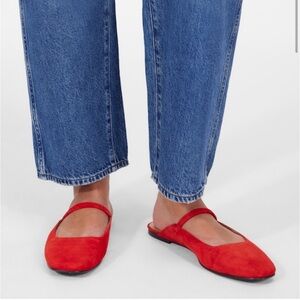 Greta Suede Ballet Mule